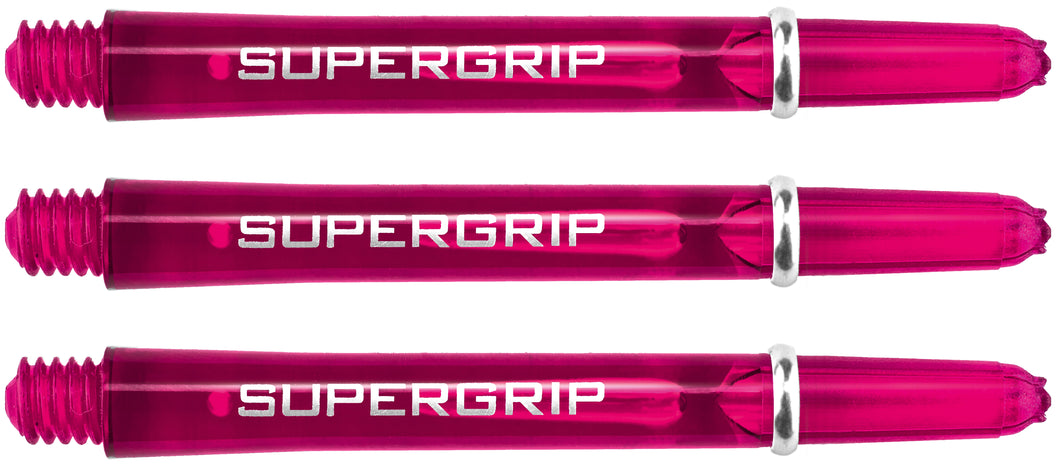 Harrows Supergrip Dart Shafts - Dark Pink