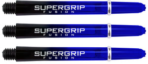 Harrows Supergrip Fusion Dart Shafts - Black & Blue