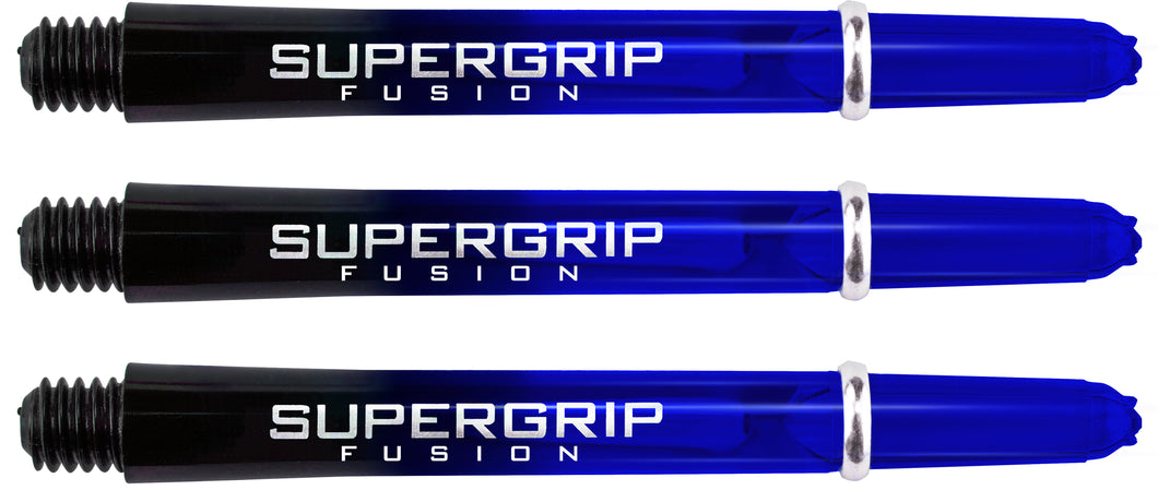 Harrows Supergrip Fusion Dart Shafts - Black & Blue