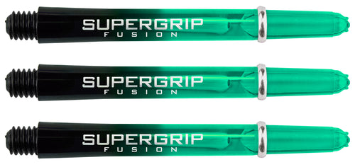 Harrows Supergrip Fusion Dart Shafts - Black & Jade