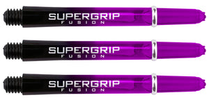 Harrows Supergrip Fusion Dart Shafts - Black & Purple