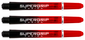 Harrows Supergrip Fusion Dart Shafts - Black & Red