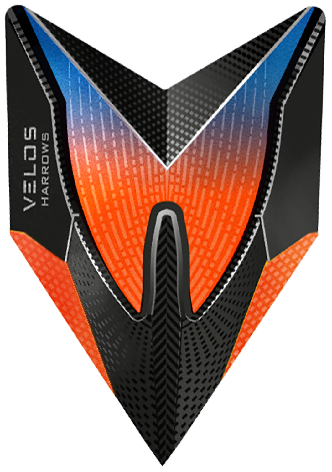 Harrows Velos Dart Flights - 100 Micron - Extra Strong - Orange