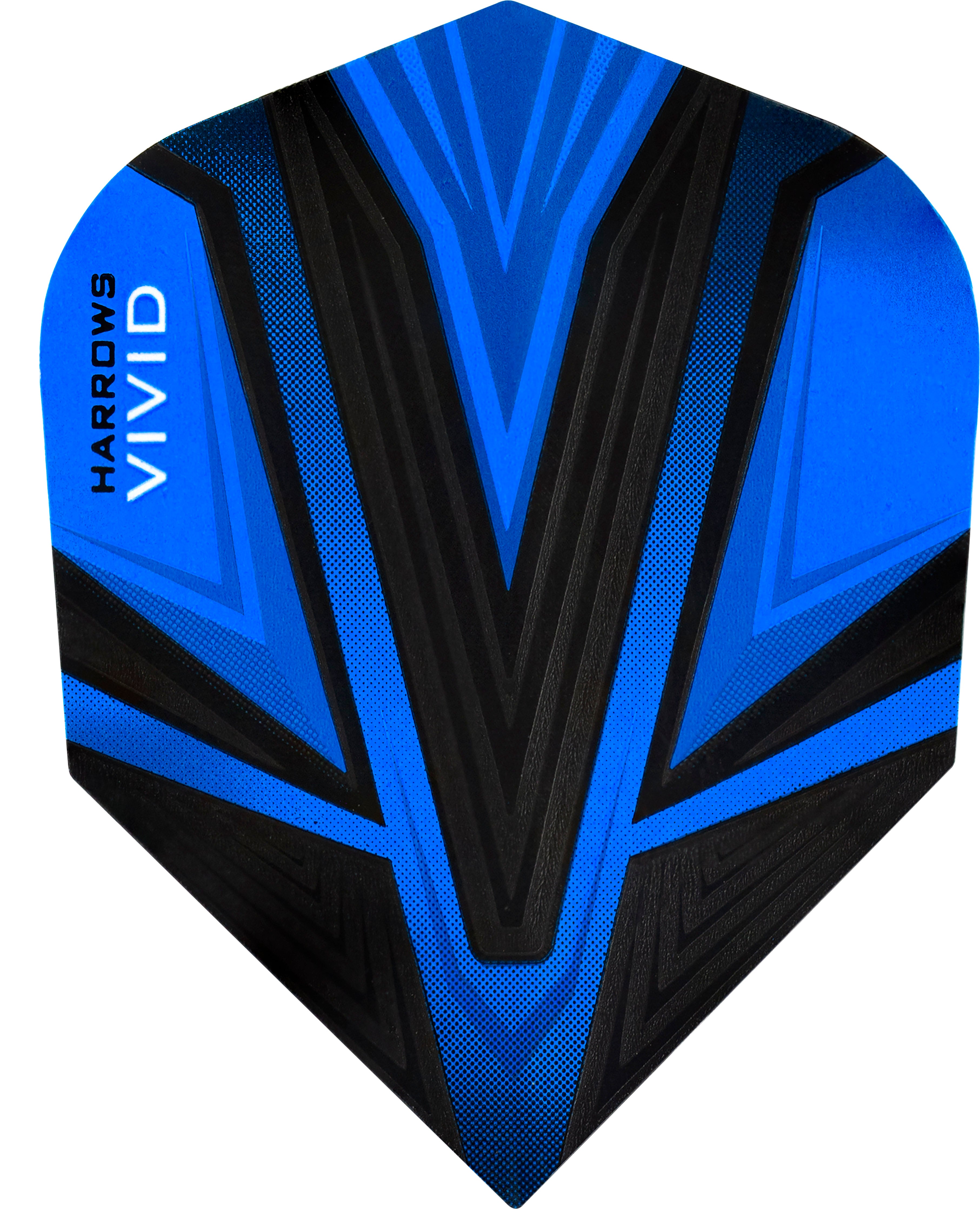 Harrows Vivid Dart Flights - 100 Micron - Standard - Blue