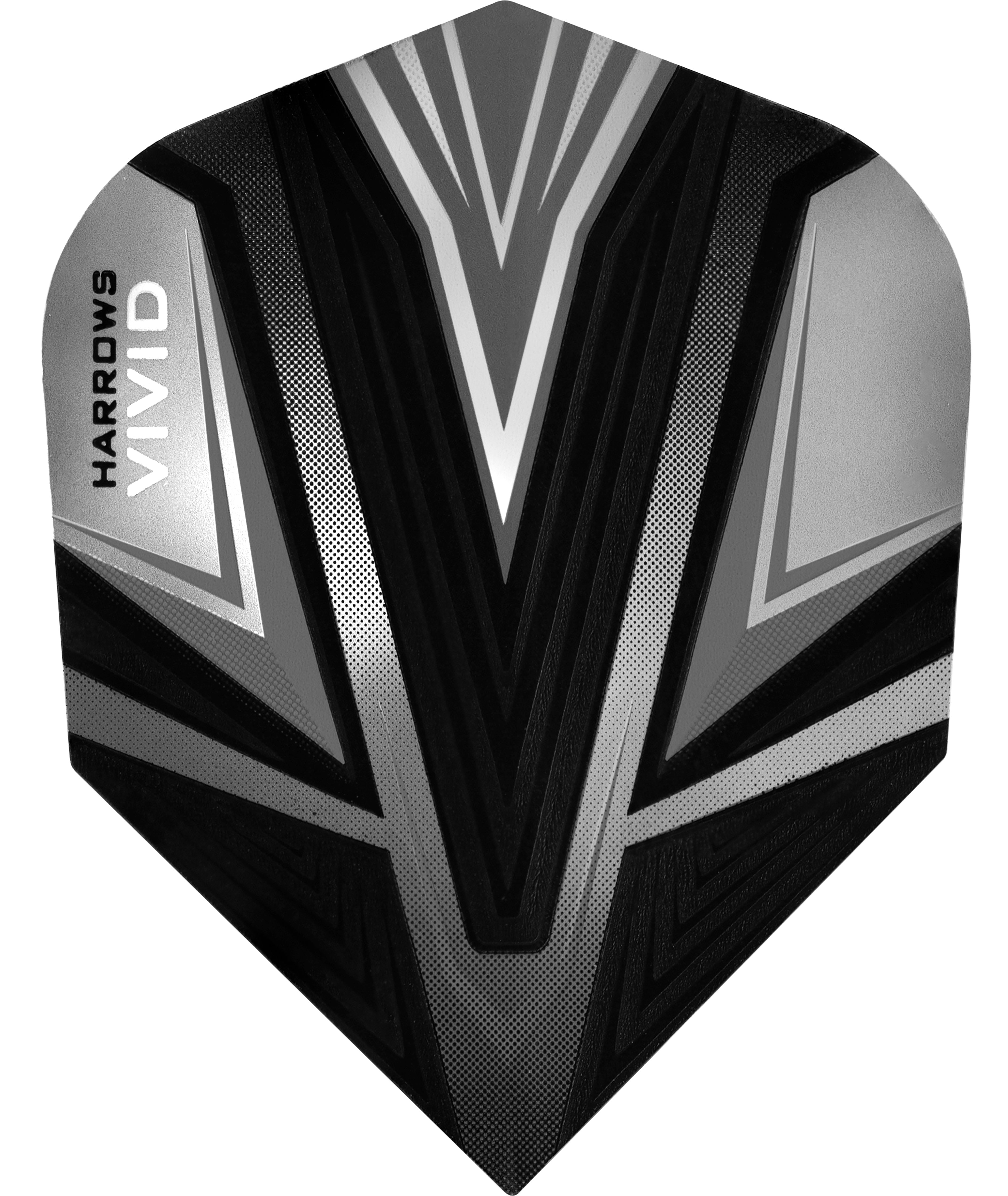 Harrows Vivid Dart Flights - 100 Micron - Standard - Grey