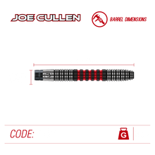 Winmau Joe Cullen - The Rockstar - 90% Tungsten Darts - 21g 23g 25g