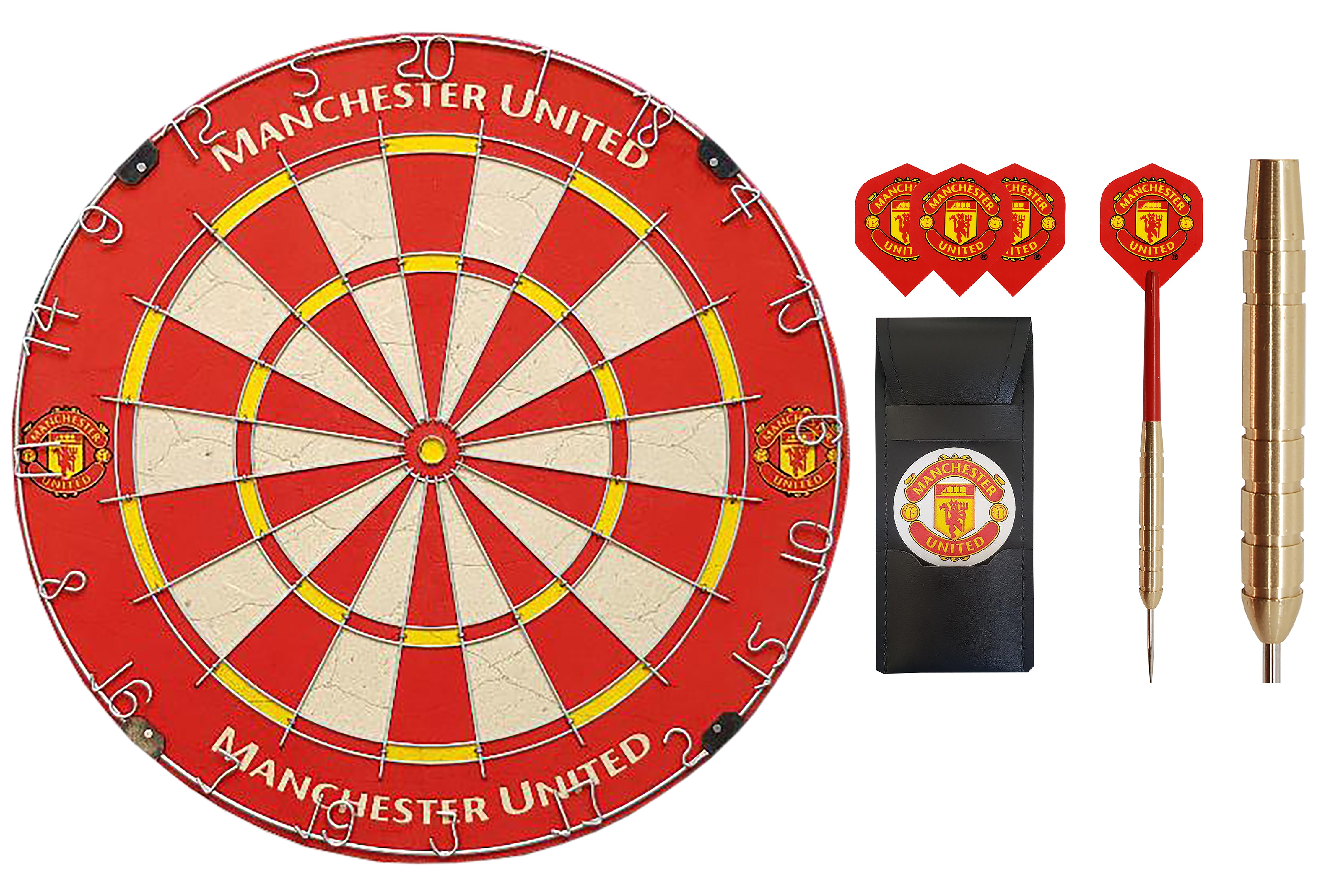 Official Manchester United FC Dartboard - Professional Size