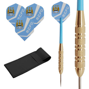 23g Manchester City Brass Darts