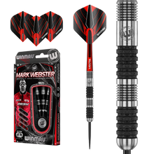 Winmau Mark Webster - The Spider - 90% Tungsten Darts - 23g 25g