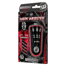 Winmau Mark Webster - The Spider - 90% Tungsten Darts - 23g 25g