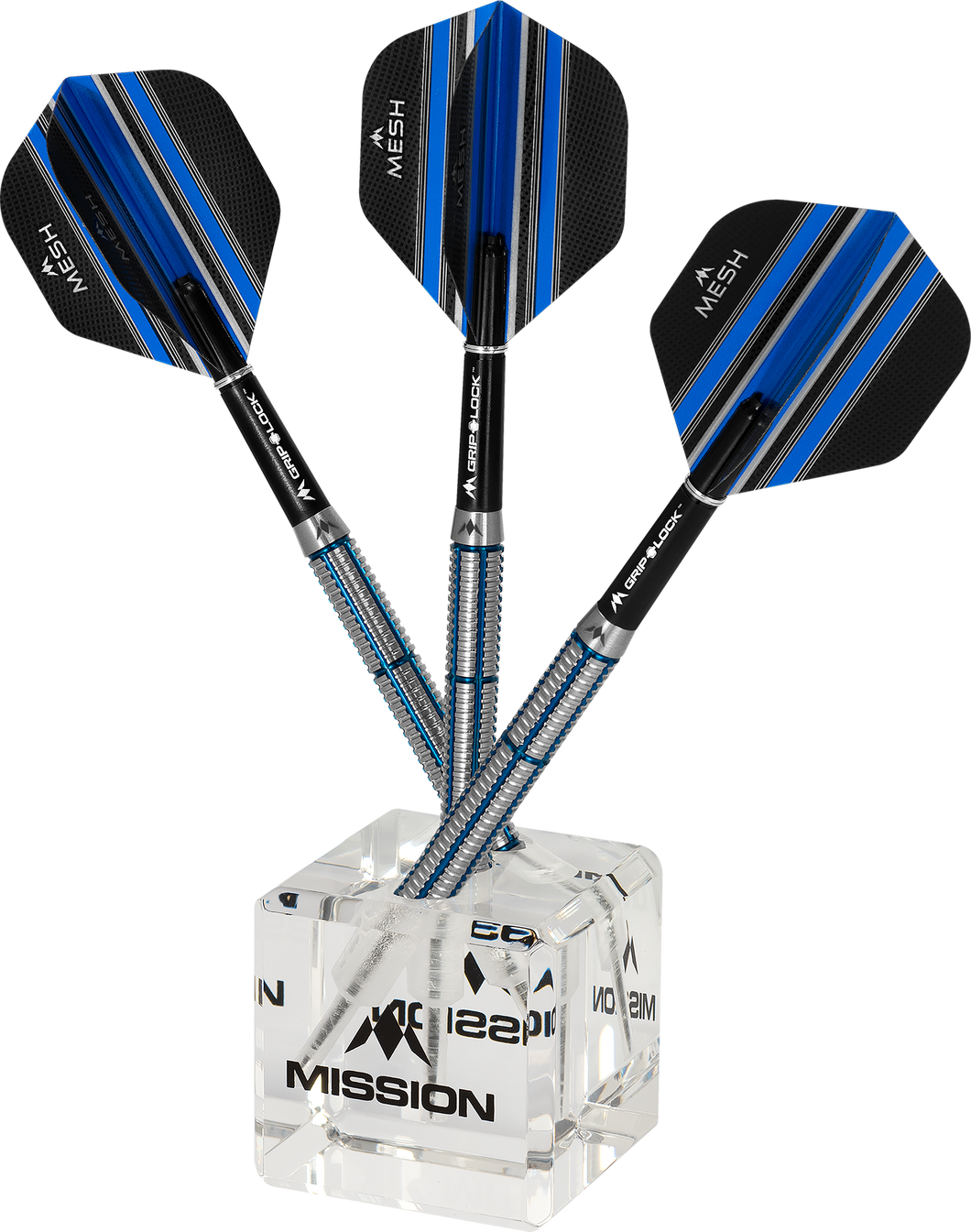 Mission Cube Transparent Acrylic Darts Display Stand