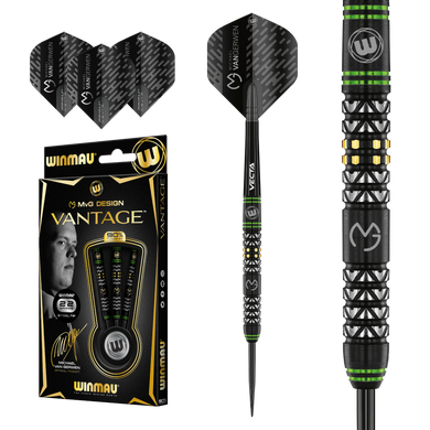 Winmau Michael Van Gerwen - MVG - Vantage - 90% Tungsten - 21g 22g 23g 24g