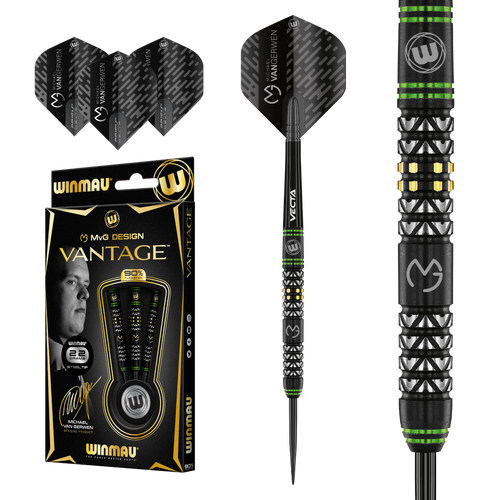 Winmau Michael Van Gerwen - MVG - Vantage - 90% Tungsten - 21g 22g 23g 24g