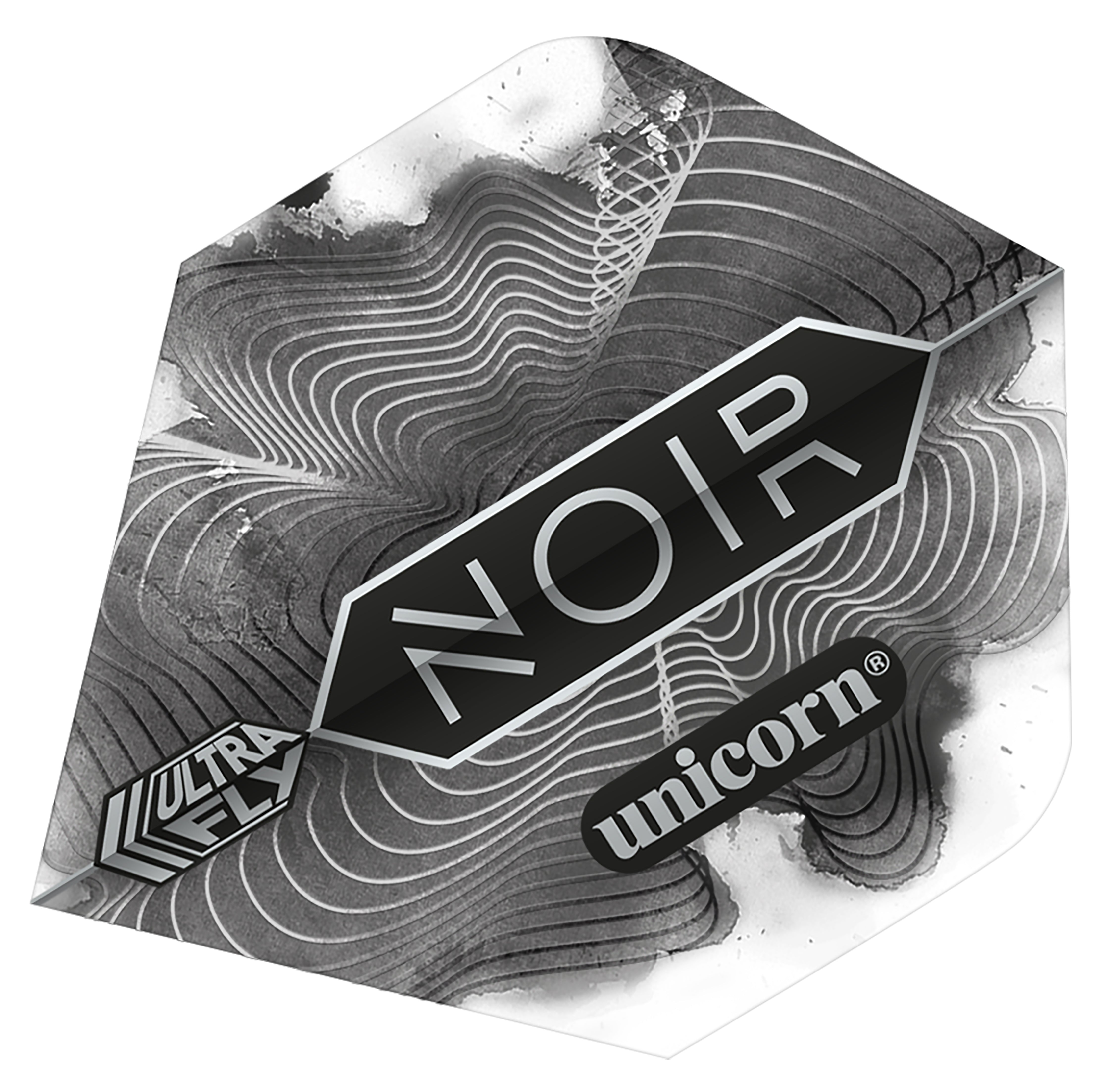Unicorn UltraFly - Noir - Organic - Dart Flights - 100 Micron - Plus - Standard