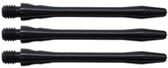 Plain Black Aluminium Dart Shafts