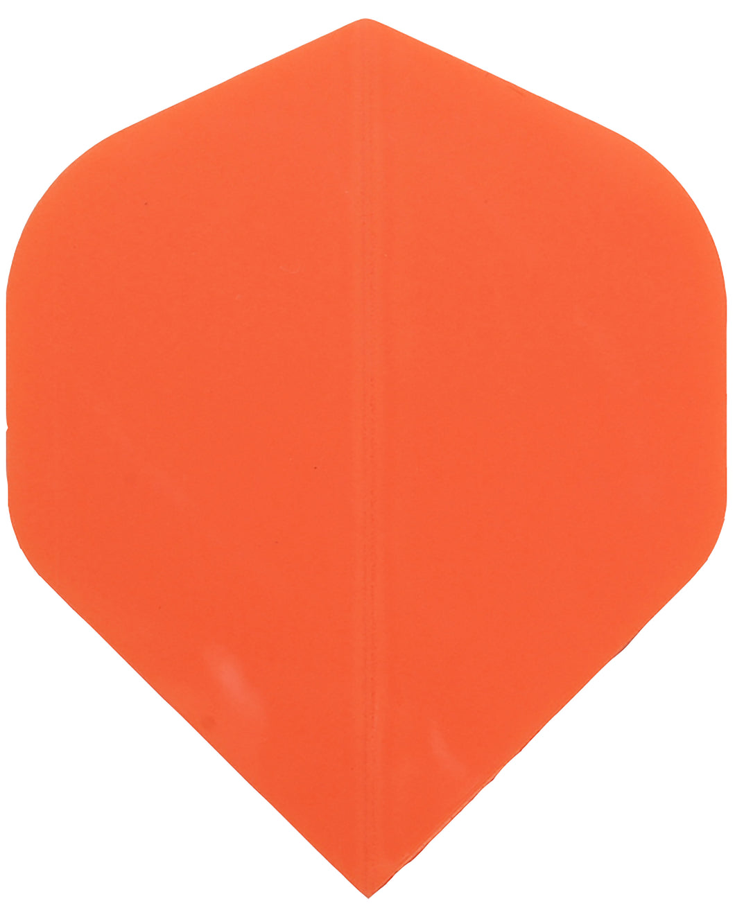 Dart Flights - Poly Plain - Standard - Neon Orange