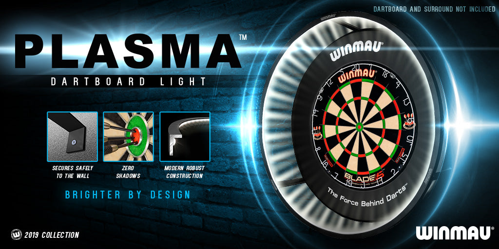 Winmau Plasma LED Dartboard Lighting System - 2000 Lumens - Zero Shadow