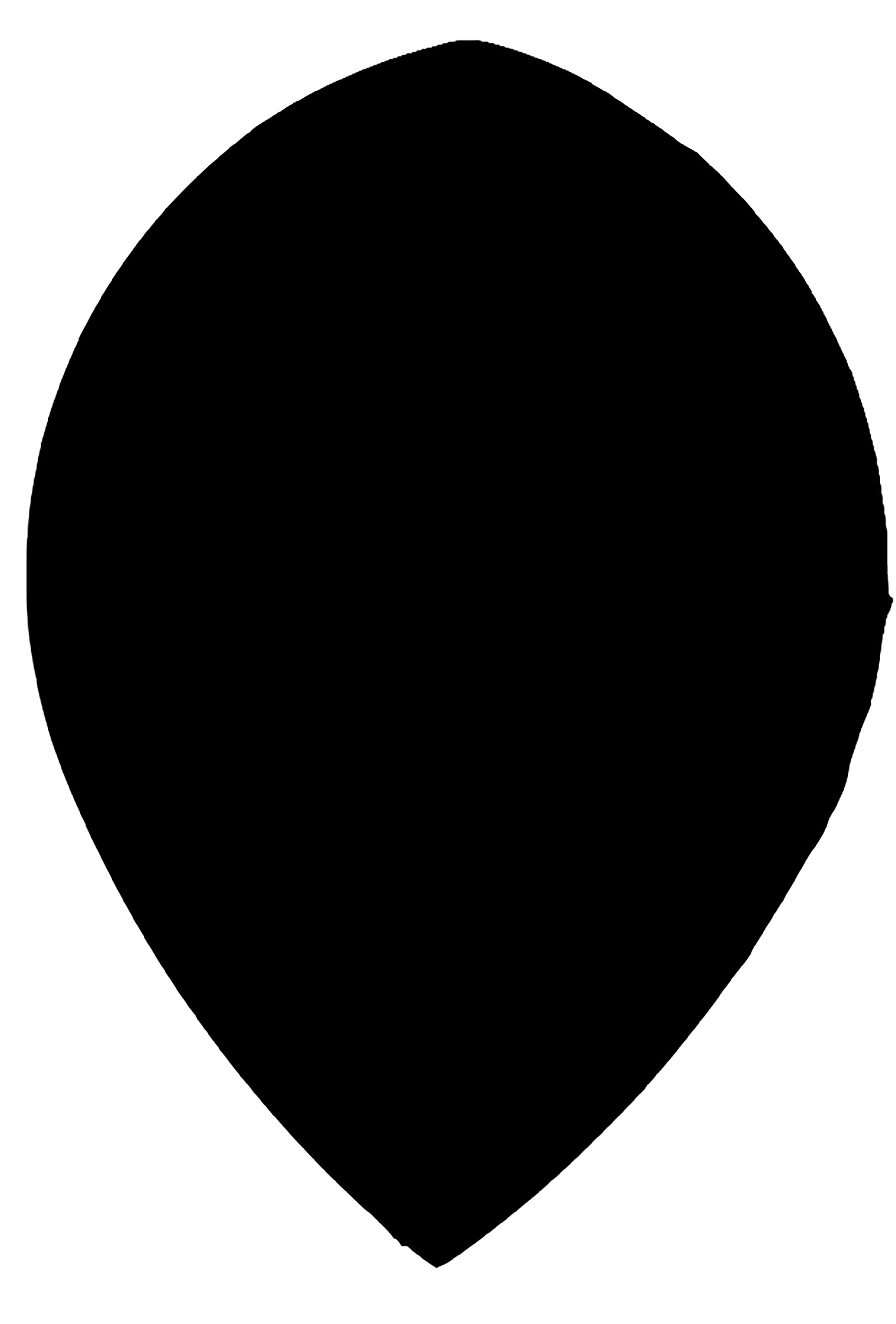 Dart Flights - Poly Plain - Pear - Black