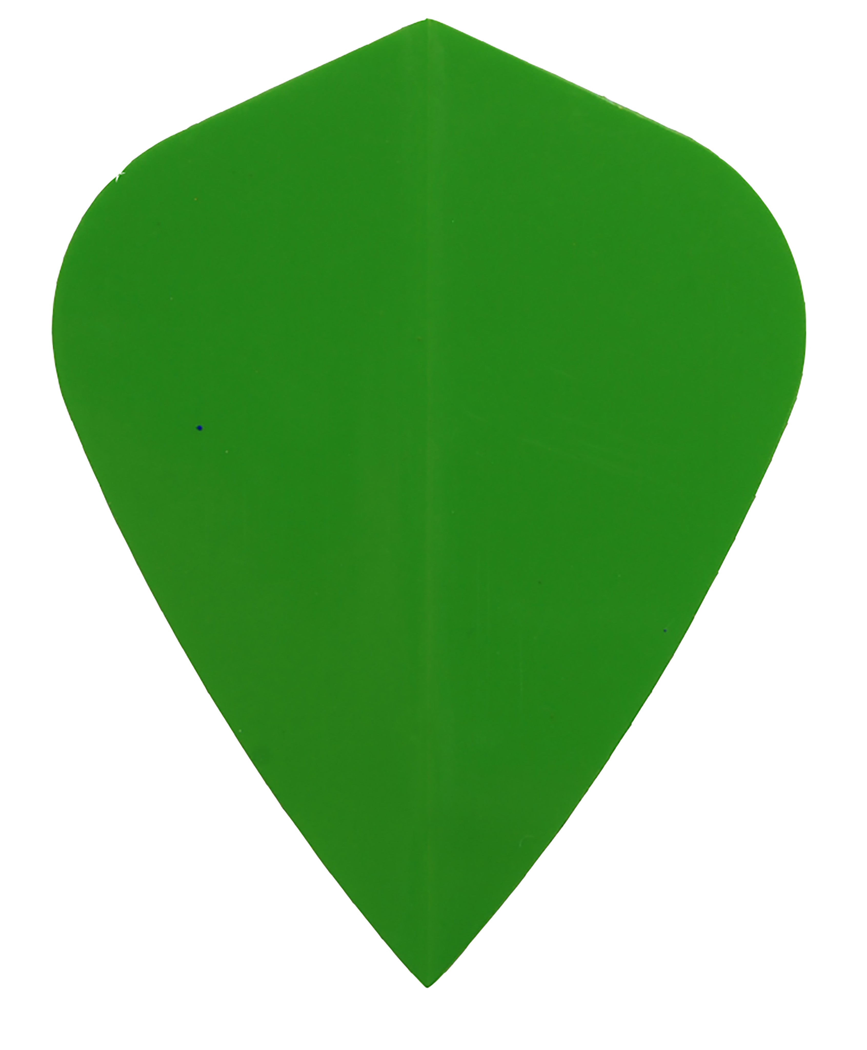 Dart Flights - Poly Plain - Kite - Green
