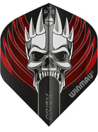 Winmau Prism Alpha Standard Shape Dart Flights - Skulls