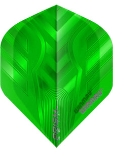 Winmau Prism Zeta Standard Shape Dart Flights - Green
