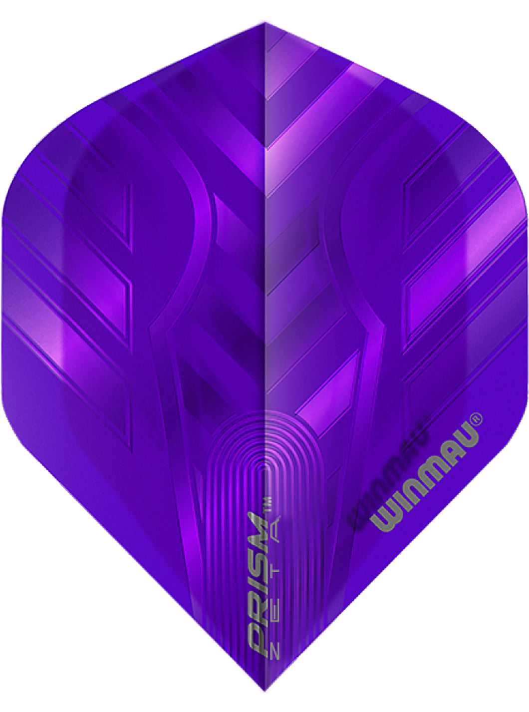 Winmau Prism Zeta Standard Shape Dart Flights - Purple