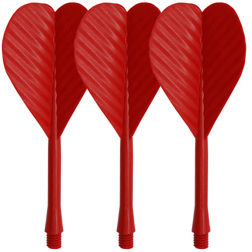 All In One Bar Dart Flights & Stems - Red