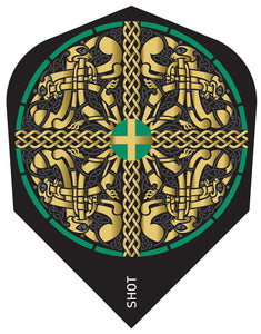 Shot - Celt Cernunnos Dart Flights - No6 Standard Shape