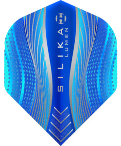 Harrows Silika Lumen Dart Flights - 100 Micron - No2 - Aqua