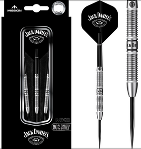 Jack Daniels - Old No7 - 80% Tungsten Darts - Steel Tip - Ringed