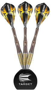 Target Darts Display Stand - Holds 3 Darts - Angled Design - Acrylic Dart Stand