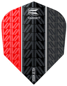 Target Vapor 8 Black Vision Ultra Red No.6 Flights