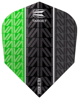 Target Vapor 8 Black Vision Ultra Green No.6 Flights