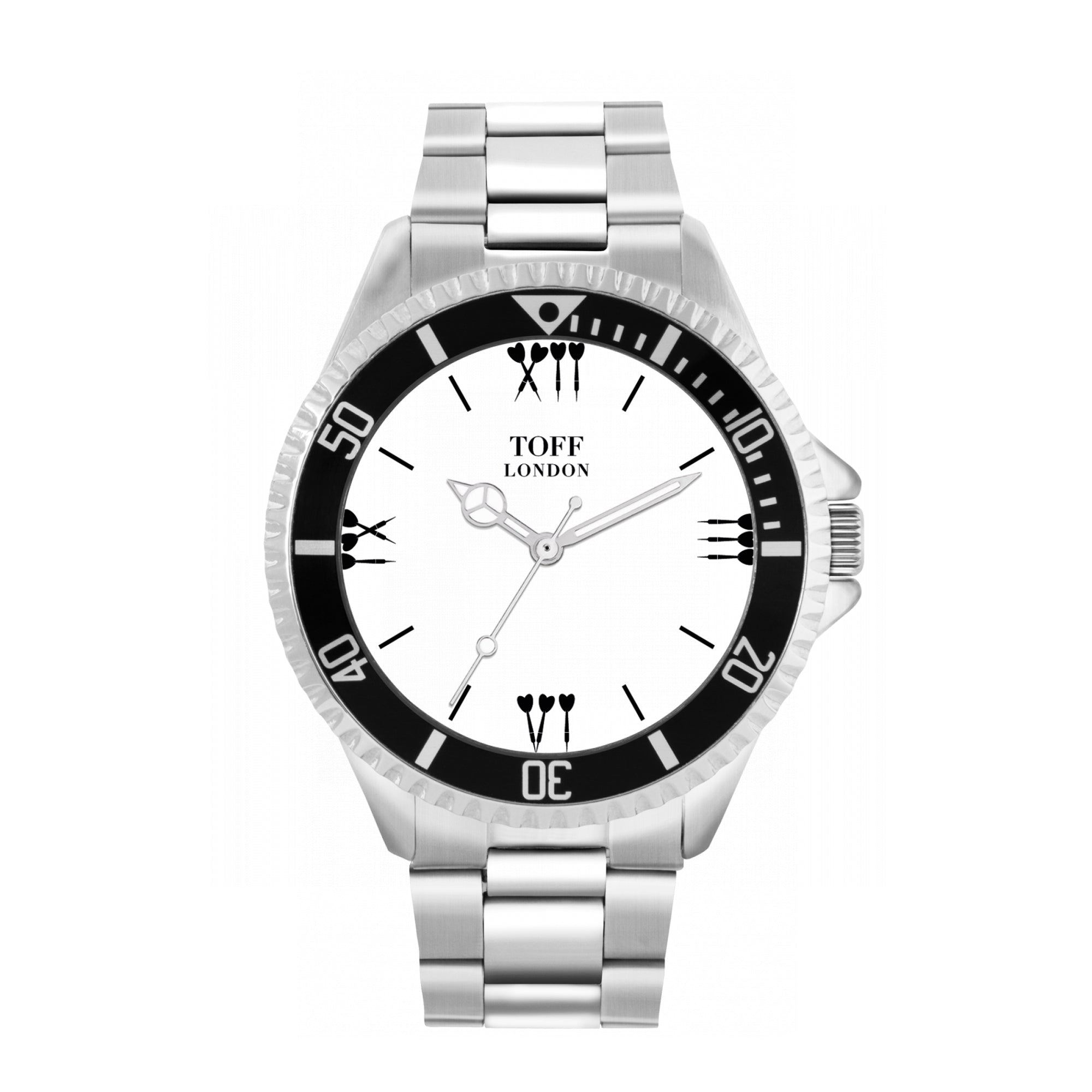 Toff London - Dart Batons Watch - White