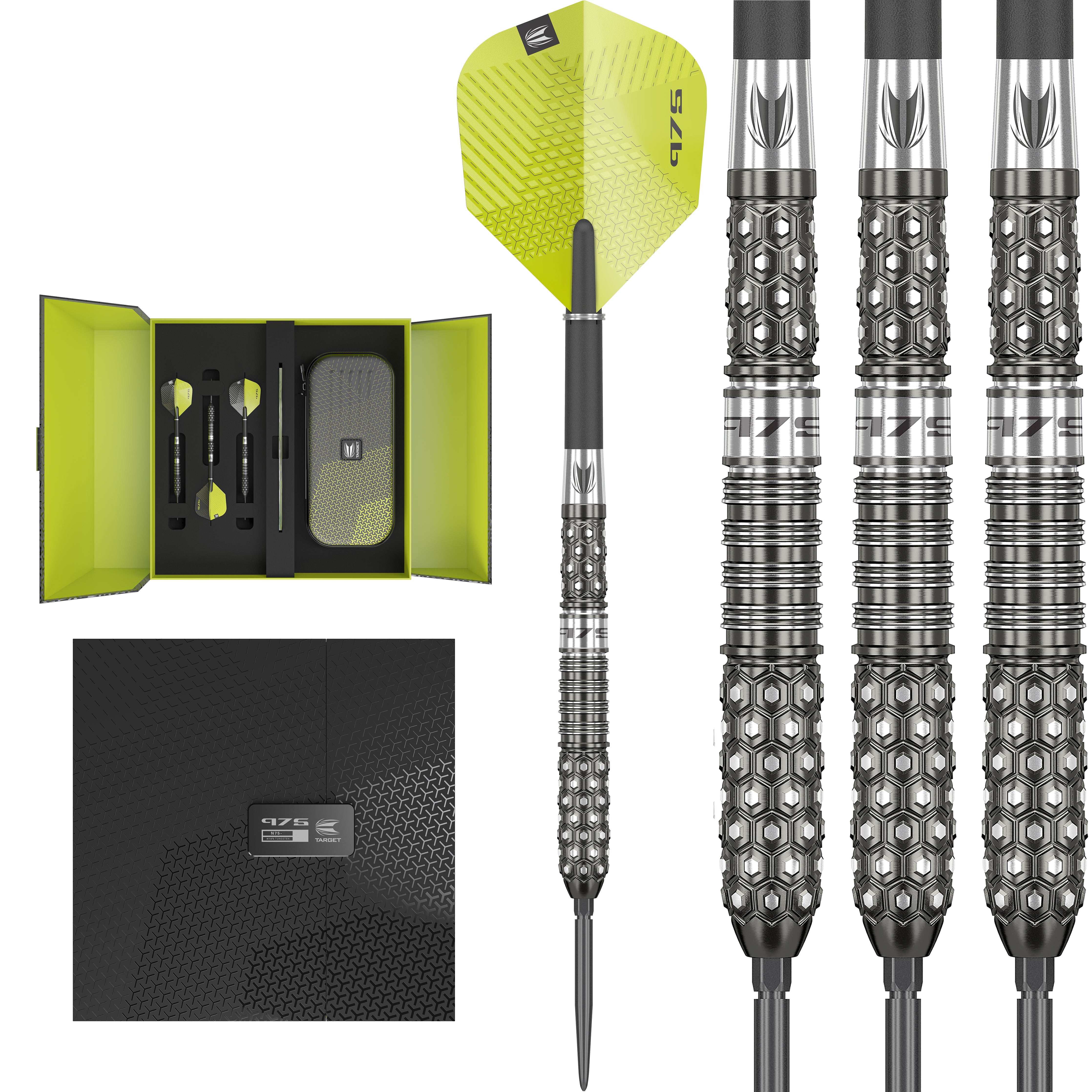 ダーツ target Target 975 - 02 - 97.5% Tungsten Darts - Swiss Point - SP - 23g