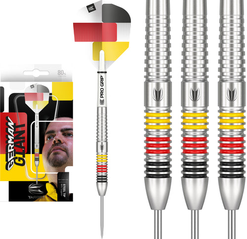 Target Gabriel Clemens - 80% Tungsten - Steel Tip Darts - 22g 23g 24g