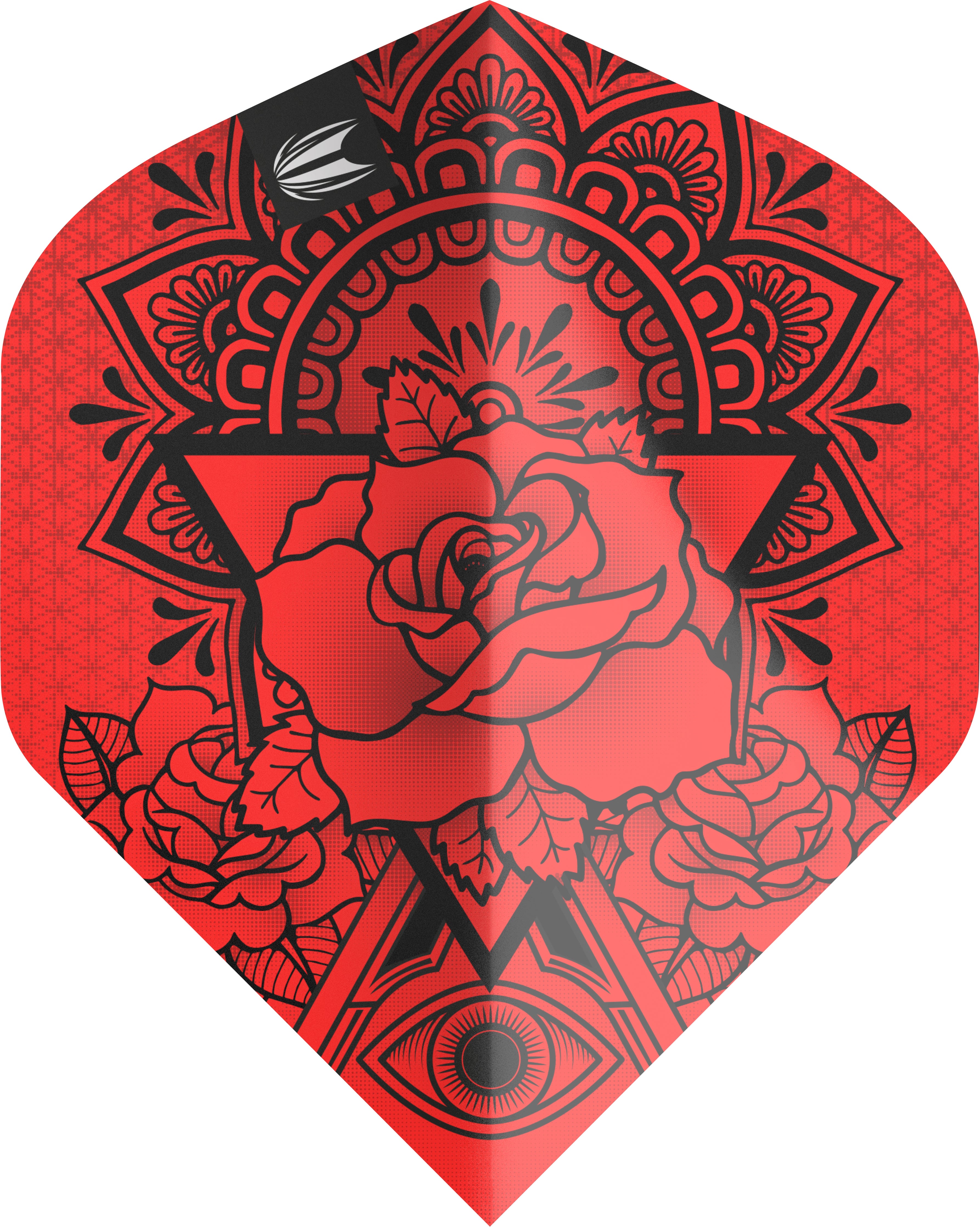 Target Ink - Pro.Ultra - Red - No2 - Dart Flights - 100 Micron