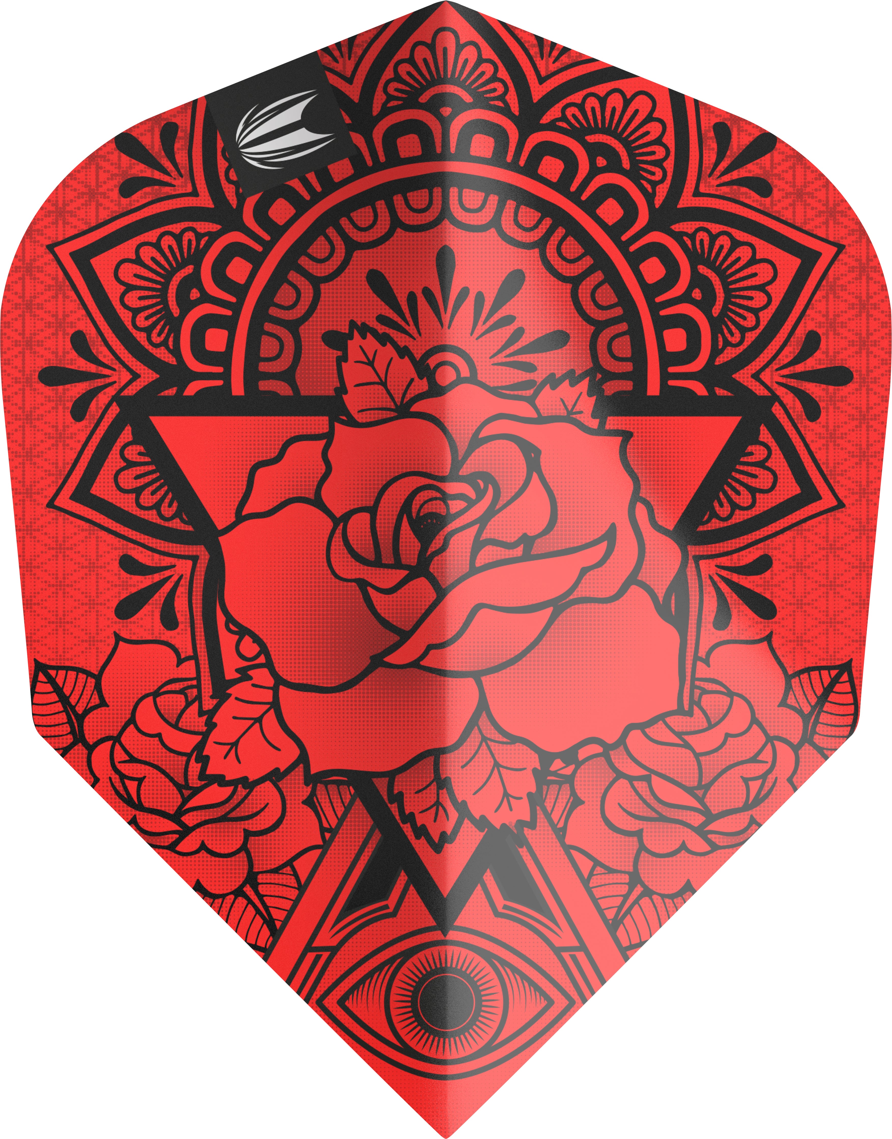 Target Ink - Pro.Ultra - Red - No6 - Dart Flights - 100 Micron