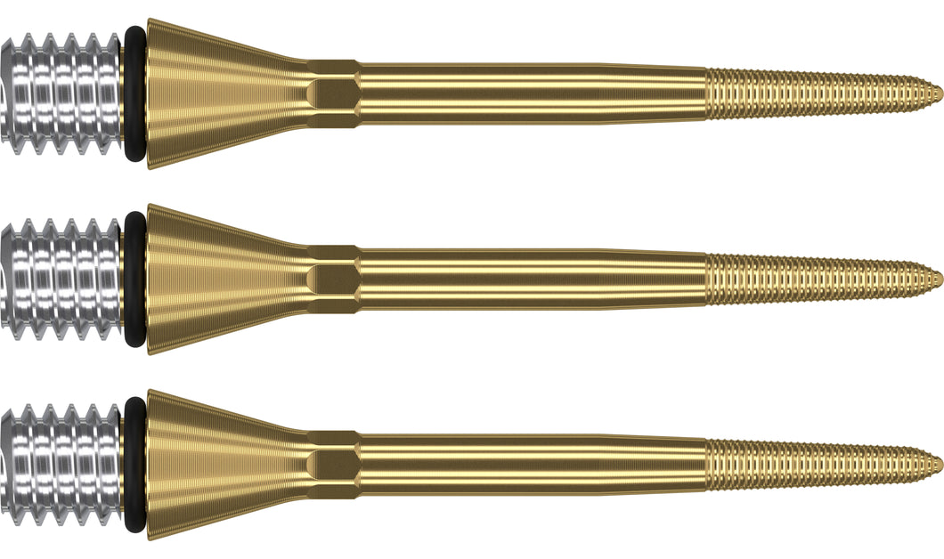 Target Titanium Nano - SP Conversion Darts Points - Gold - 26mm 30mm