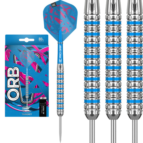 Target ORB 01 - 80% Tungsten - Steel Tip Darts - 22g 24g