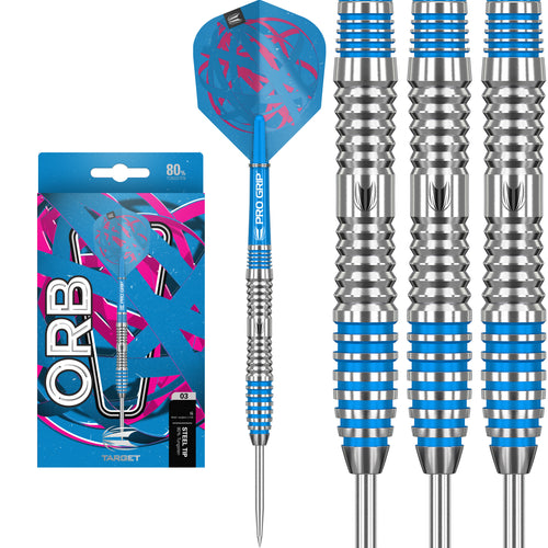 Target ORB 03 - 80% Tungsten - Steel Tip Darts - 21g 23g