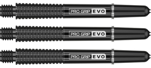 Target Pro Grip Evo Dart Shafts - Black