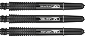 Target Pro Grip Evo Dart Shafts - Black