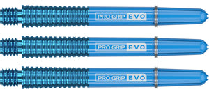 Target Pro Grip Evo Dart Shafts - Blue