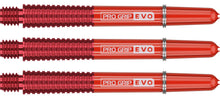 Target Pro Grip Evo Dart Shafts - Red