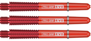 Target Pro Grip Evo Dart Shafts - Red