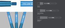 Target Pro Grip Evo Dart Shafts - Blue