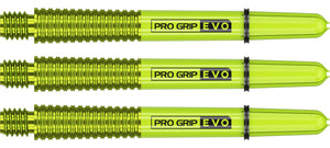 Target Pro Grip Evo Dart Shafts - Green