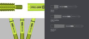 Target Pro Grip Evo Dart Shafts - Green