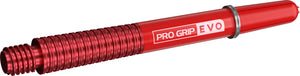 Target Pro Grip Evo Dart Shafts - Red